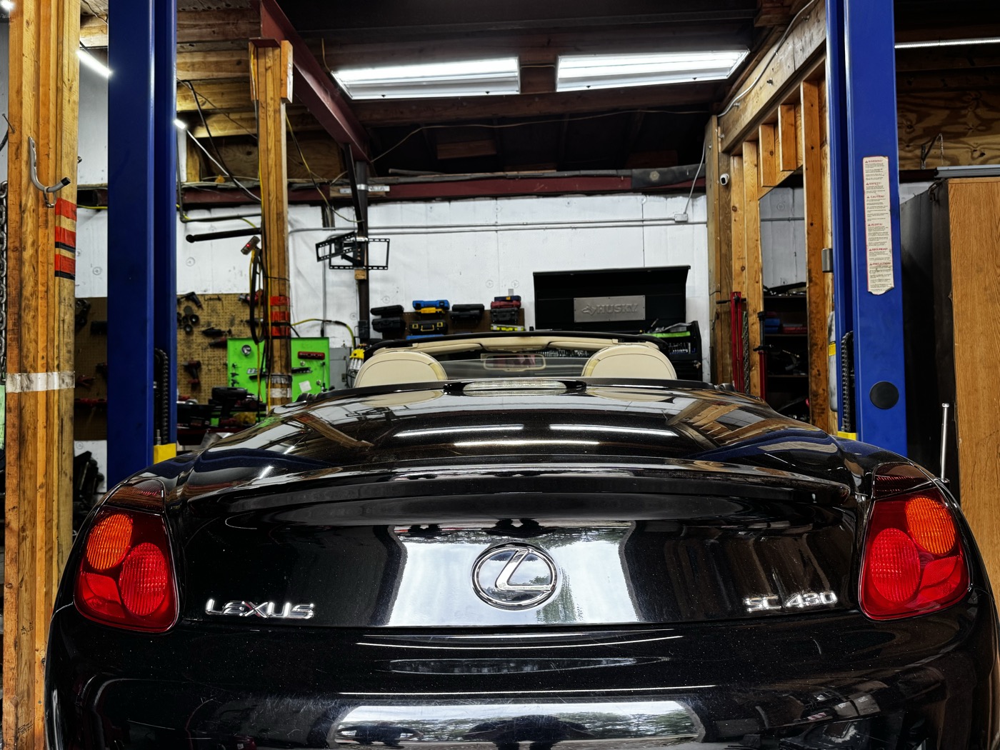 Lexus SC 430 AC Compressor Replacement — 34.5°F at the Vent